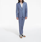 The Kooples - Veste Habillée Bleu Ciel Trois Poches - Homme