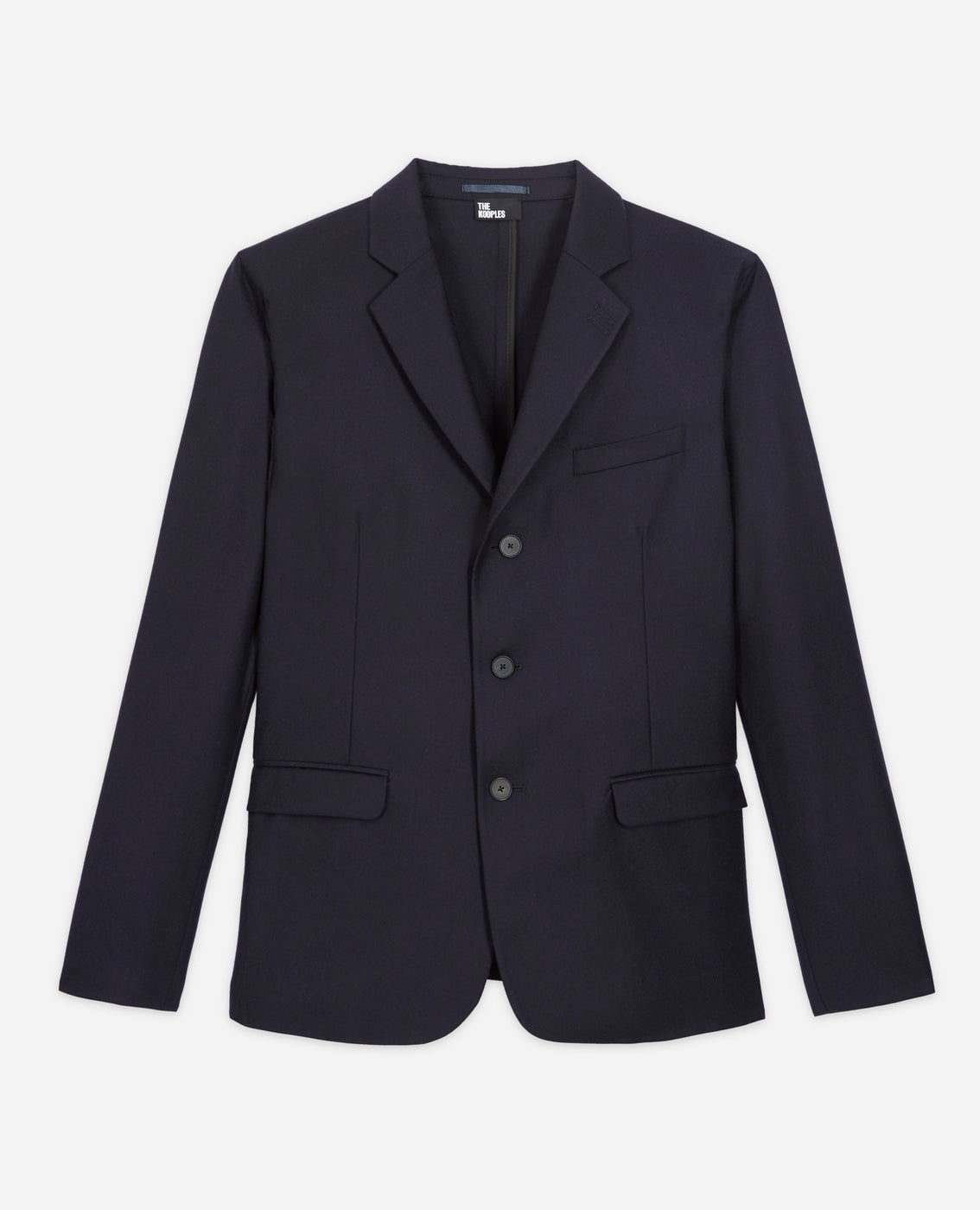 The Kooples - Blazer En Laine - Bleu Marine - Homme