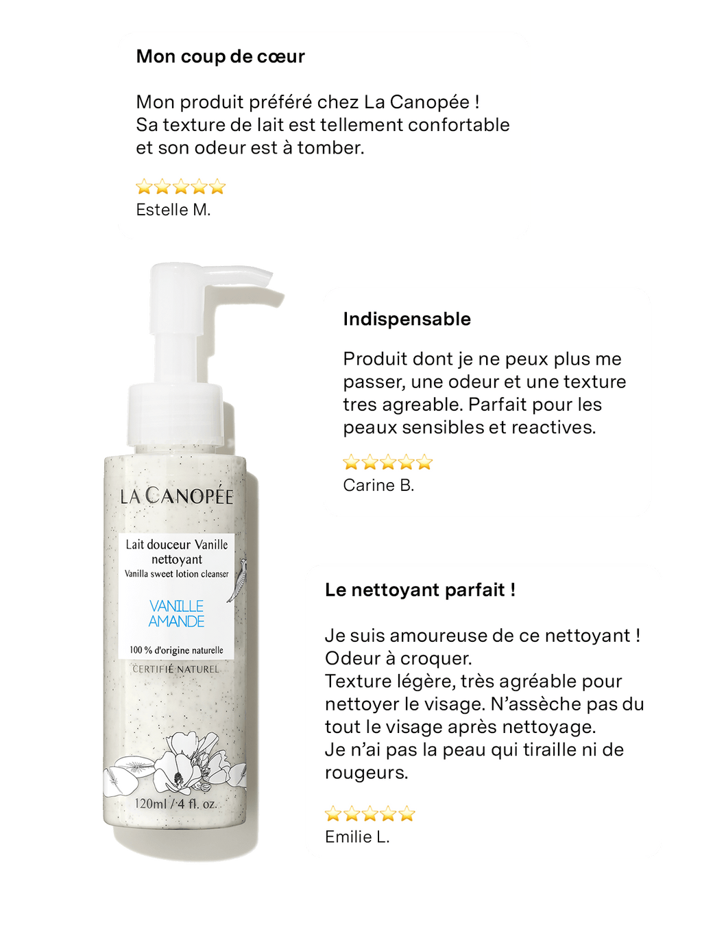 Lait Douceur Vanille Nettoyant - Recharge
