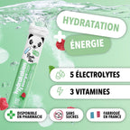 Pastilles Hydratation & Énergie - Menthe-Framboise