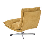 Hygea - Fauteuil Rotatif 1 Place - Tissu Jaune Moutarde