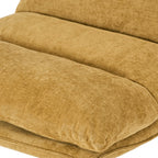 Hygea - Fauteuil Rotatif 1 Place - Tissu Jaune Moutarde