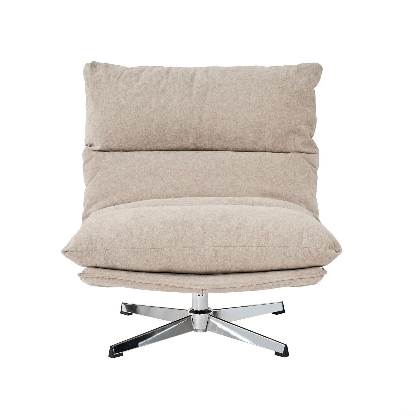 Hygea - Fauteuil Rotatif 1 Place - Tissu Taupe