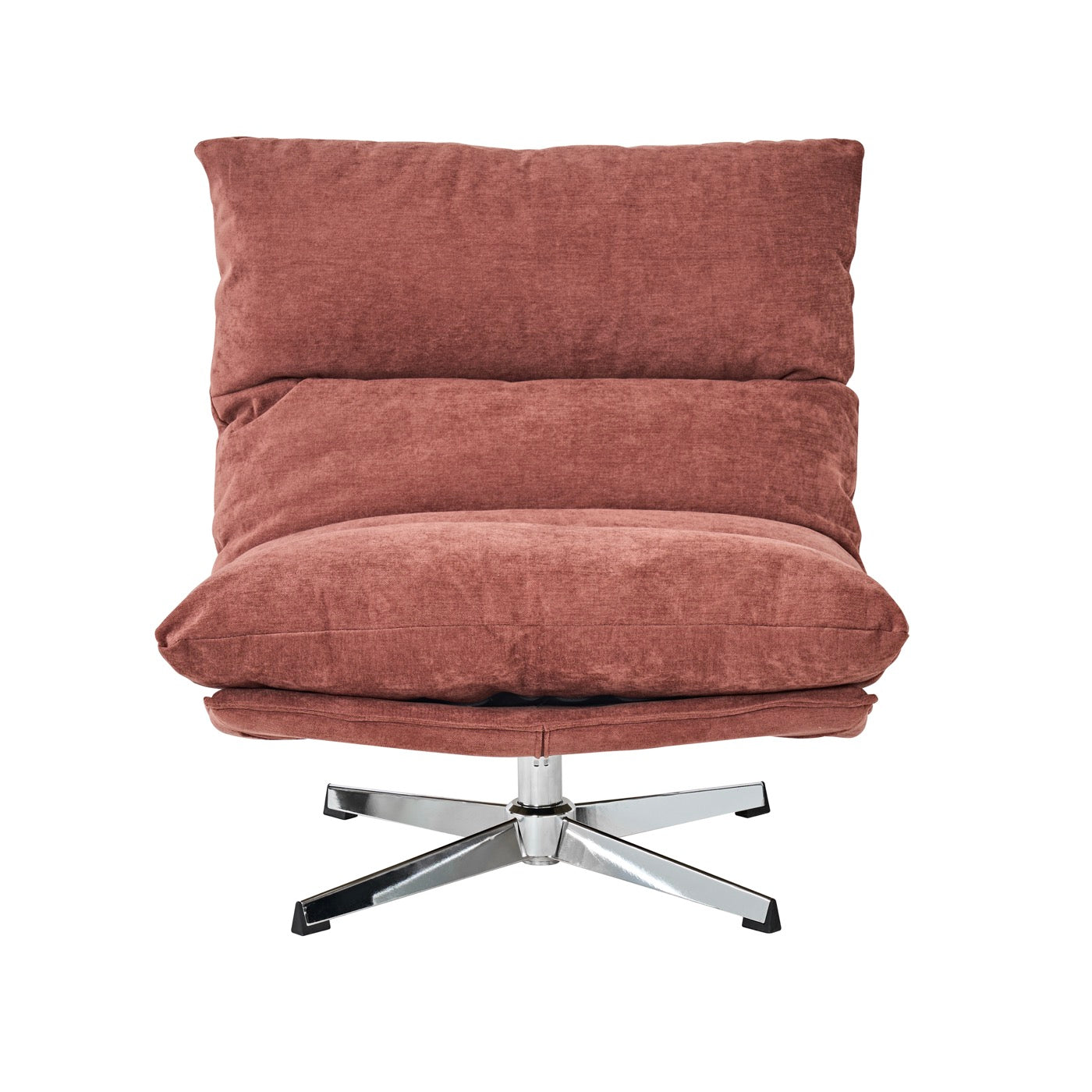 Hygea - Fauteuil Rotatif 1 Place - Tissu Terracotta