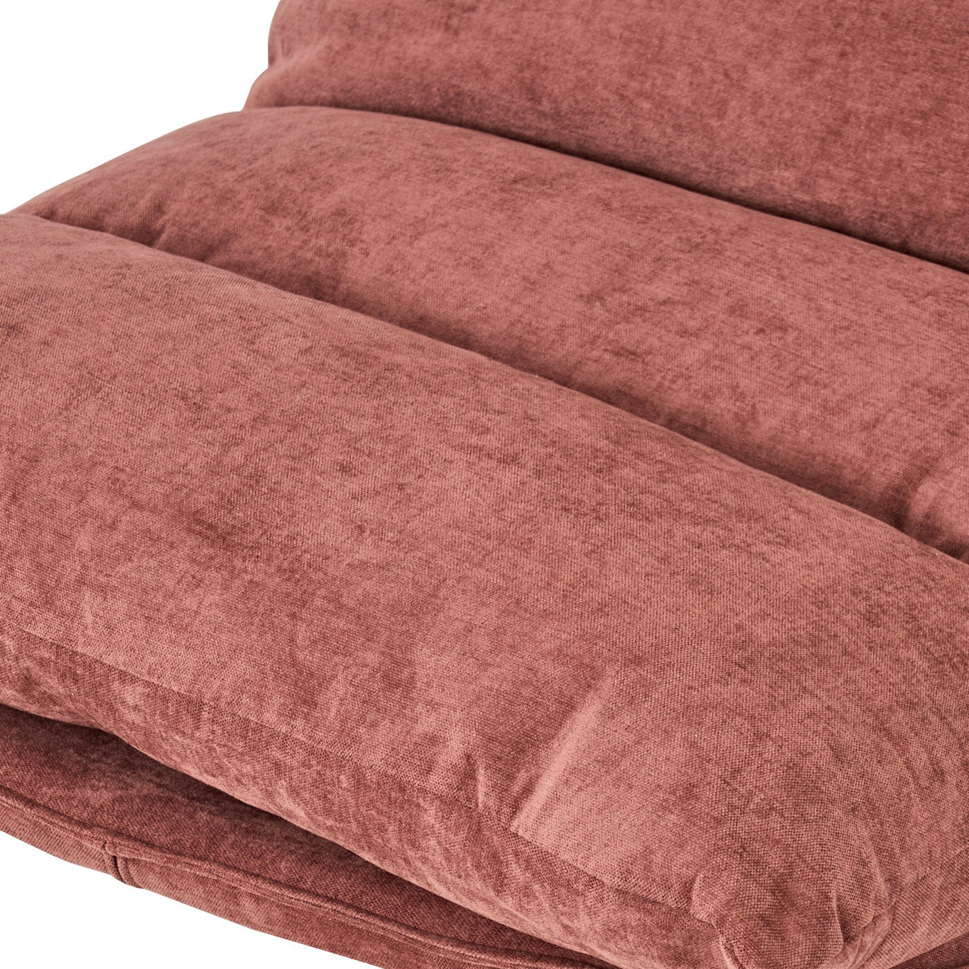 Hygea - Fauteuil Rotatif 1 Place - Tissu Terracotta