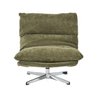 Hygea - Fauteuil Rotatif 1 Place - Tissu Vert
