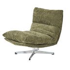 Hygea - Fauteuil Rotatif 1 Place - Tissu Vert