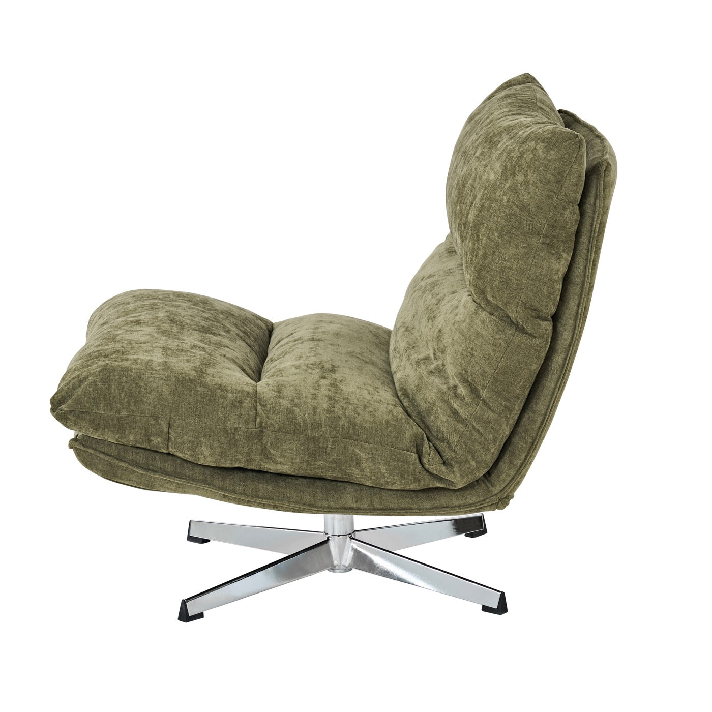 Hygea - Fauteuil Rotatif 1 Place - Tissu Vert