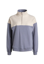 Sweat Demi-Zip Imola - Twillight Blue