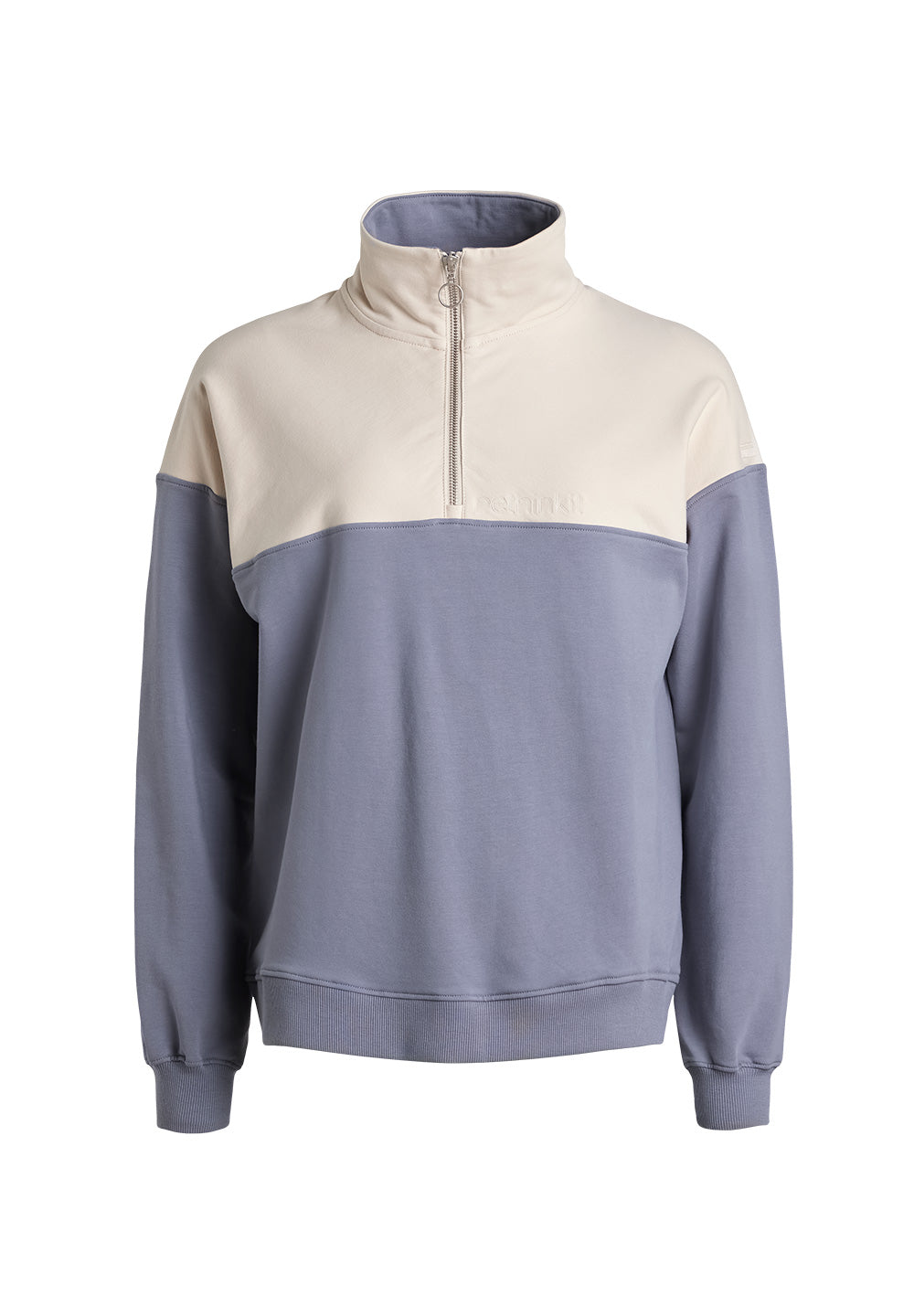 Sweat Demi-Zip Imola - Twillight Blue