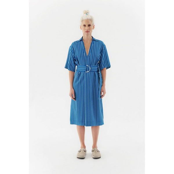 Margaux Lonnberg - Robe Hally - Blue Stripes