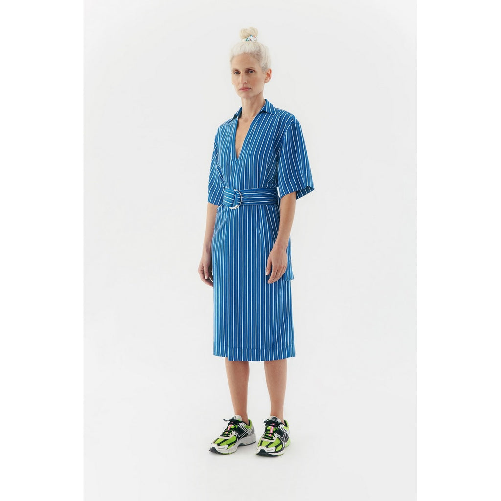 Margaux Lonnberg - Robe Hally - Blue Stripes