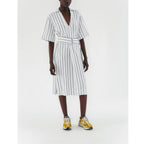 Margaux Lonnberg - Robe Hally - White Stripes
