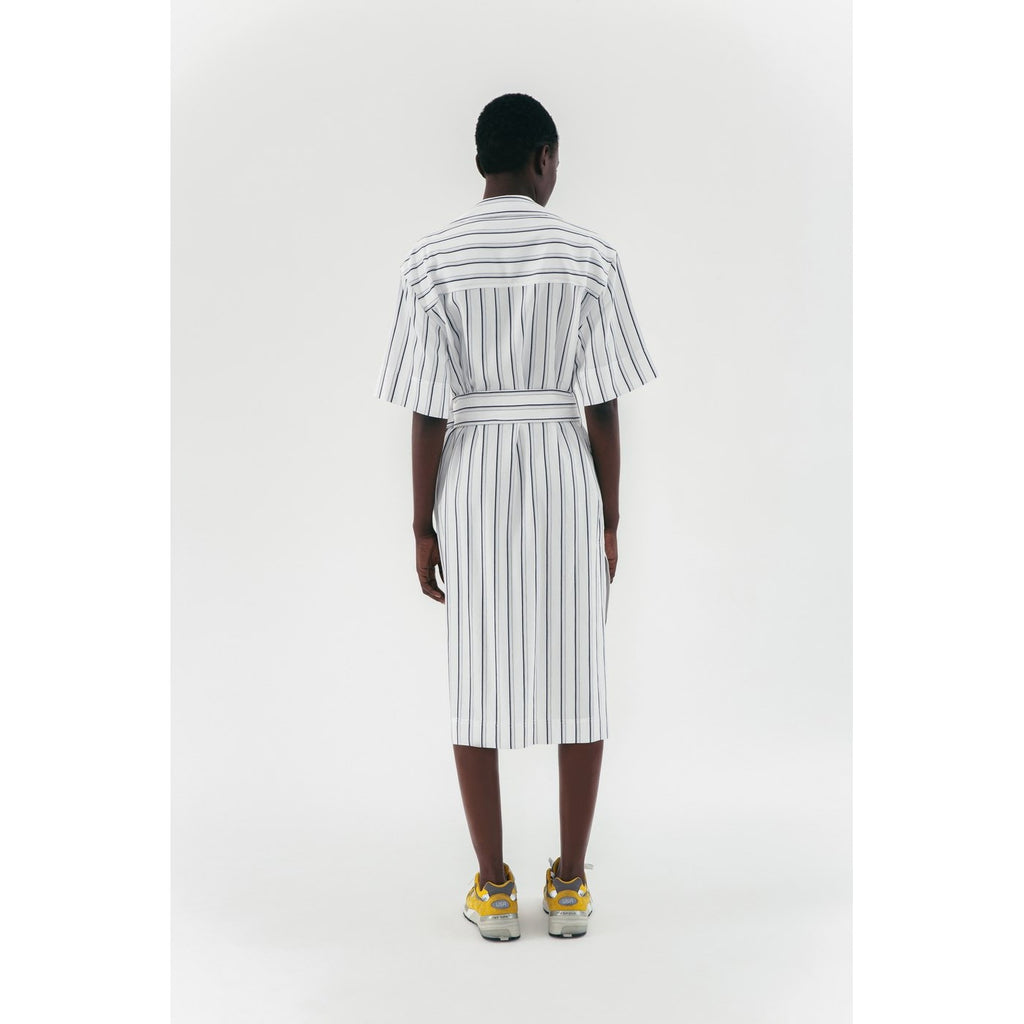 Margaux Lonnberg - Robe Hally - White Stripes