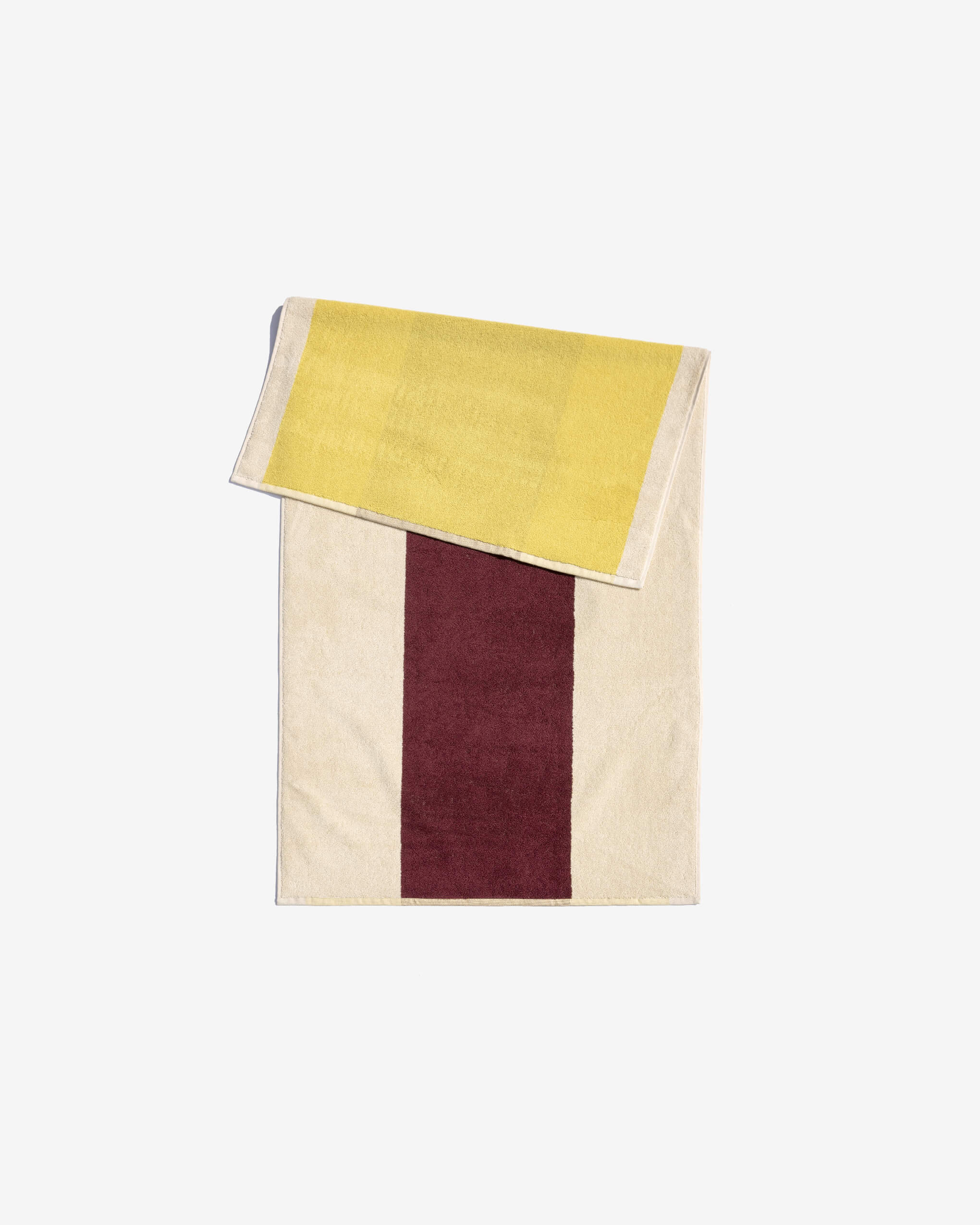 Badhanddoek Yellow Bordeaux - SUITE702