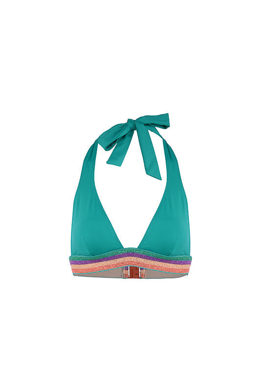 Triangle Fixe Golden Vert Acqua