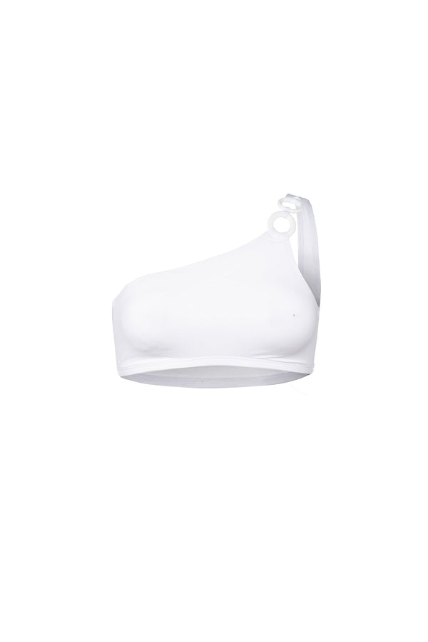 Haut Asymétrique Blanc