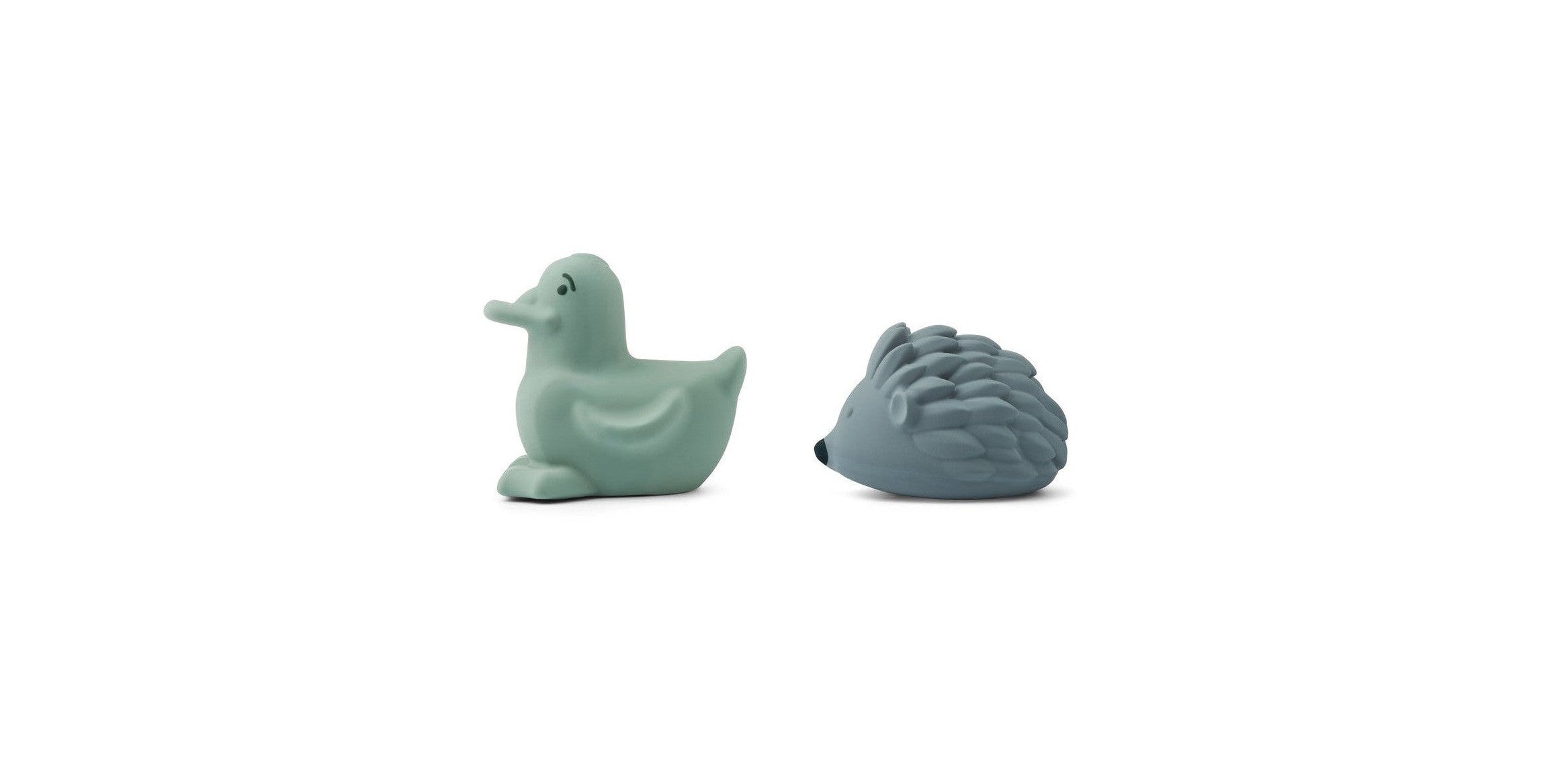 Jouet De Bain En Forme D'Animal - Pack De 2 Henrik - Peppermint / Whale Blue Mix
