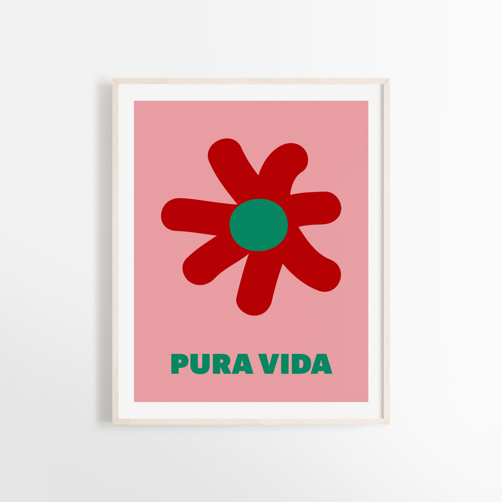 Affiche Pura Vida