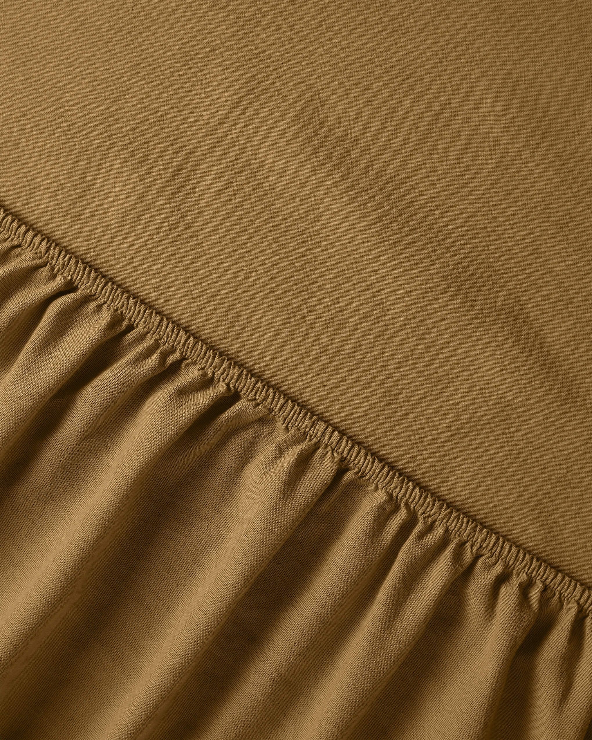 Hoeslaken Linnen Khaki Gold - SUITE702