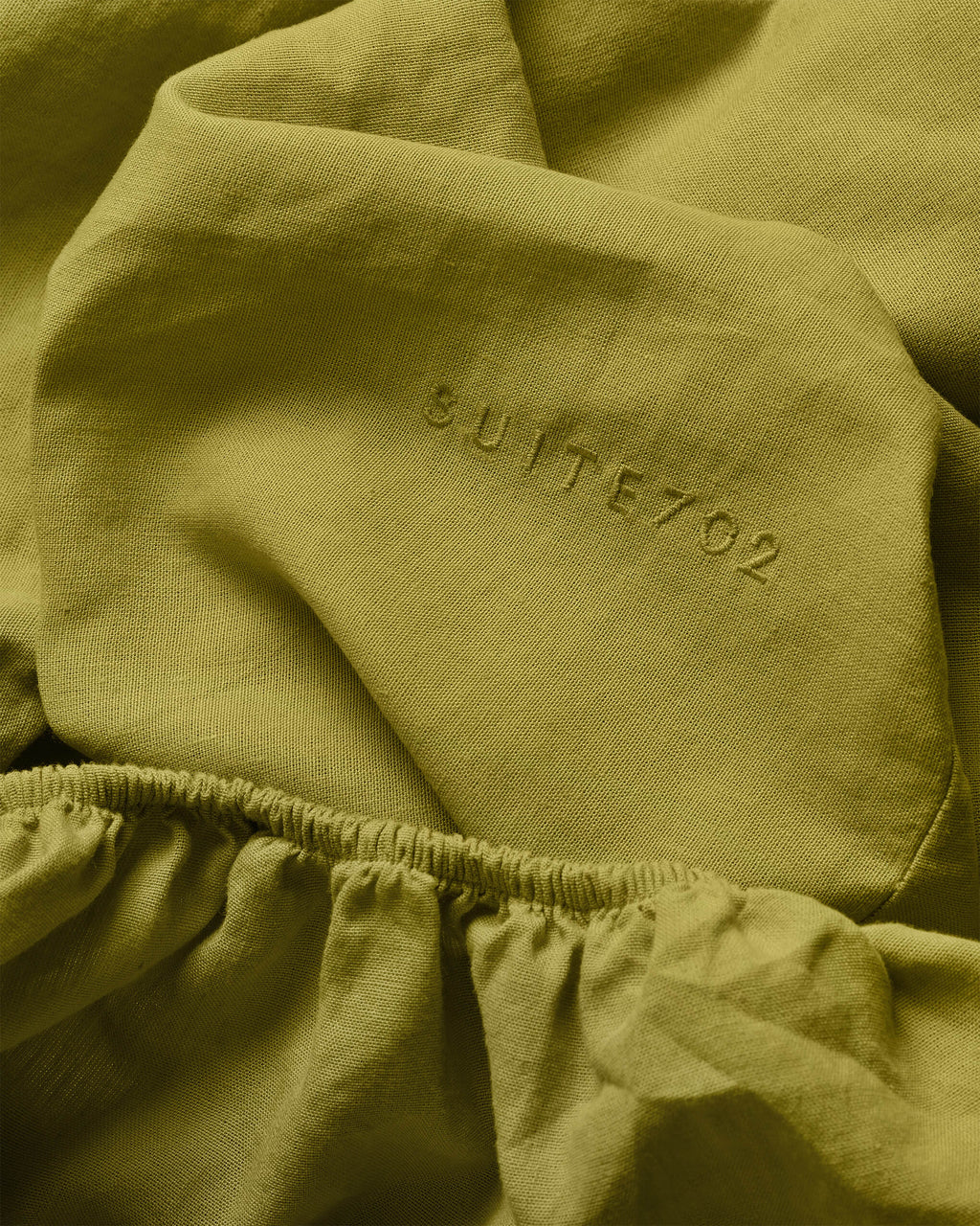 Hoeslaken Linnen Pear Green - SUITE702