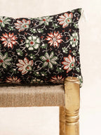 Housse de Coussin - Green flower - 30x50cm - kirane