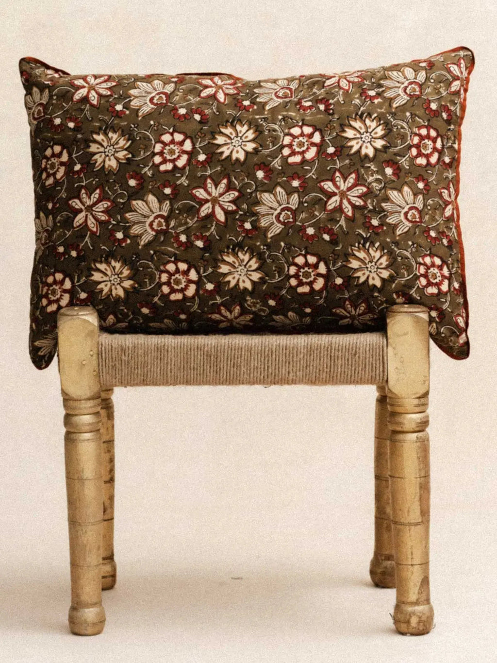 Housse de Coussin - Nimbu Kaki - 40x60cm - kirane