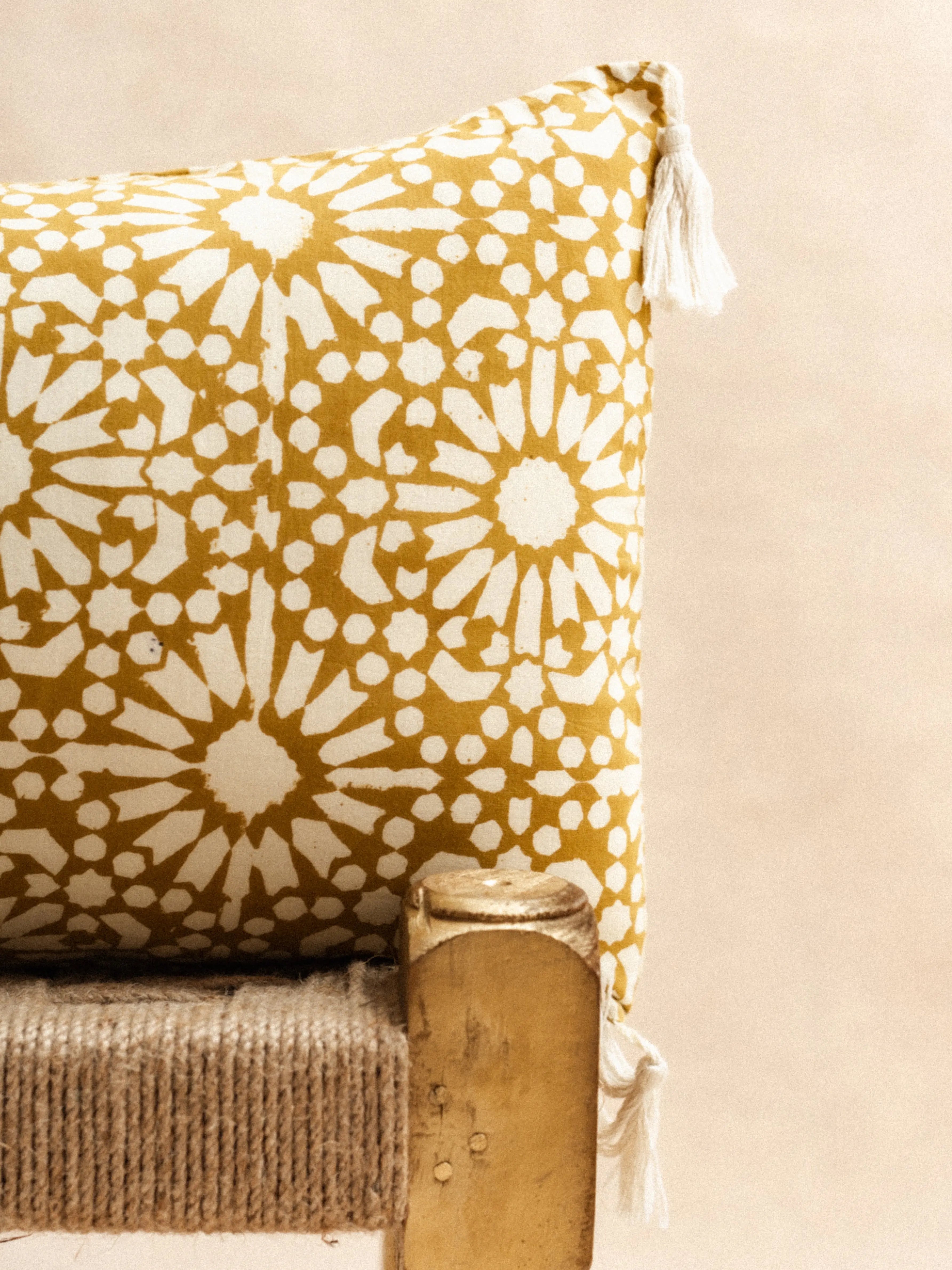 Housse de Coussin - Yellow Sun - 30x50cm KIRANE