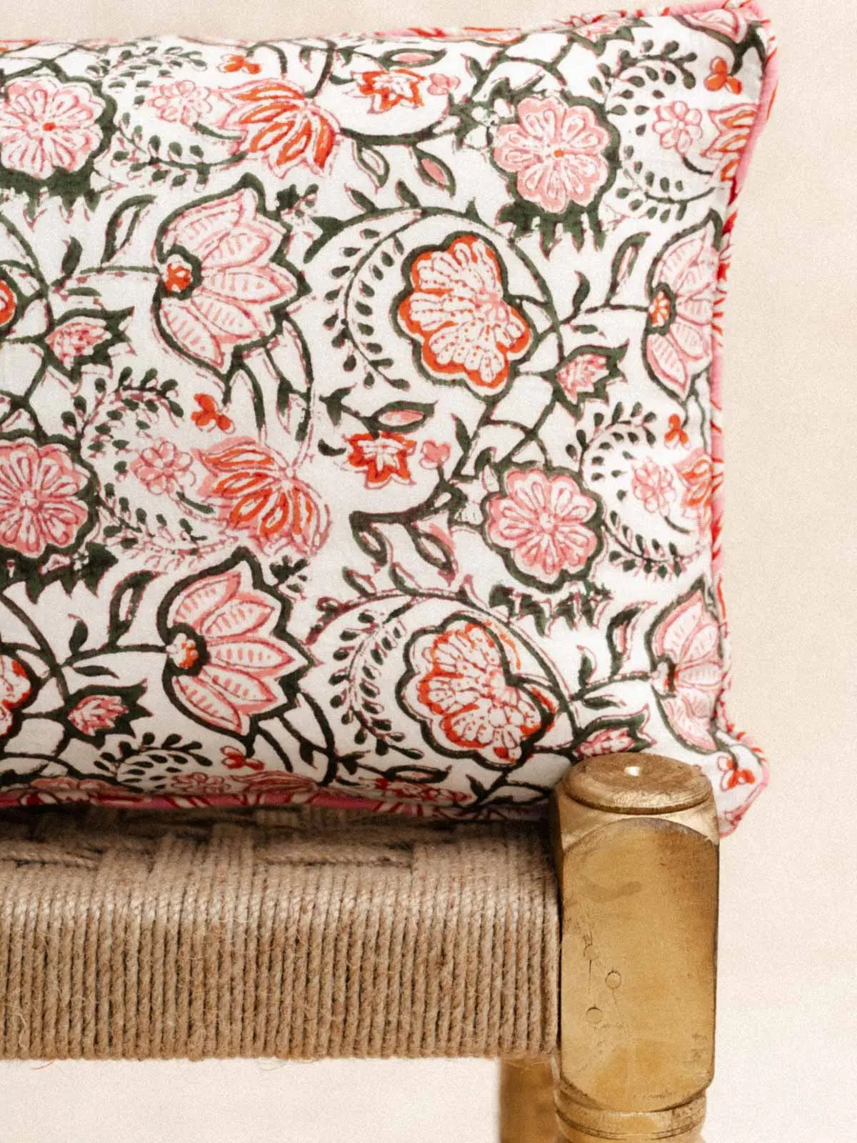 Housse de Coussin - fresh lotus double face - 30x50cm - kirane