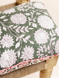 Housse de Coussin - fresh lotus double face - 30x50cm - kirane