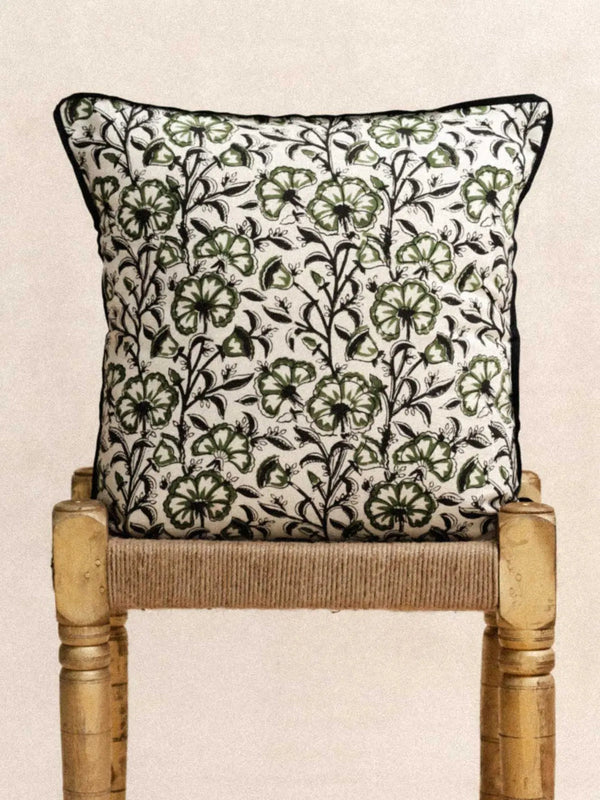 Housse de coussin - Goa green - 45x45cm - kirane