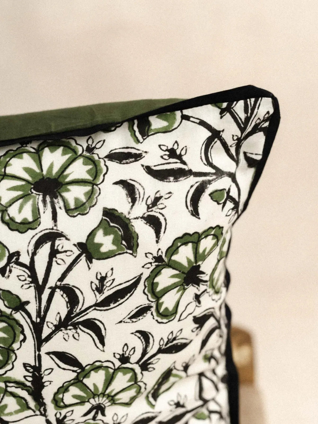 Housse de coussin - Goa green - 45x45cm - kirane