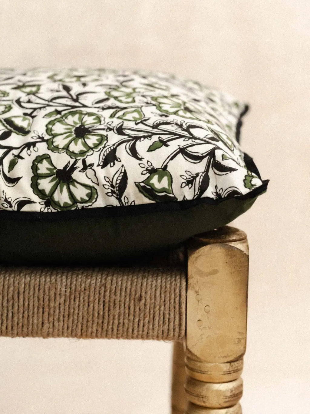 Housse de coussin - Goa green - 45x45cm - kirane