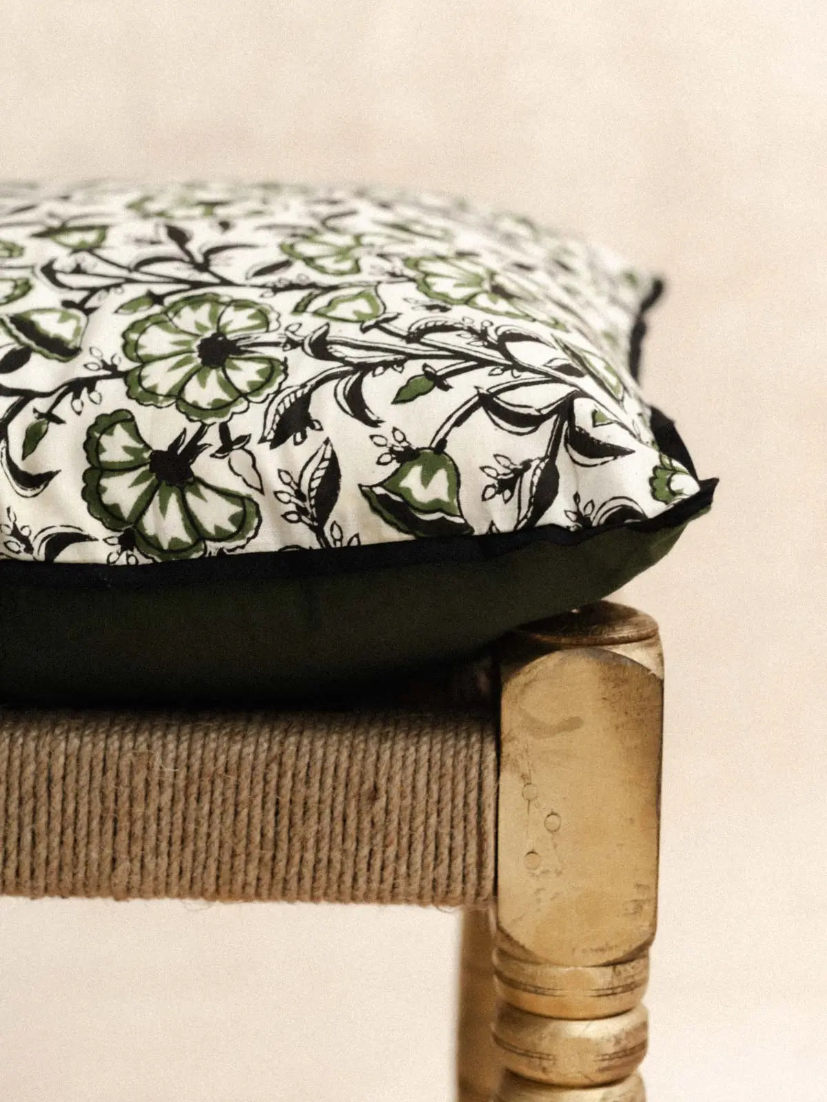 Housse de coussin - Goa green - 45x45cm - kirane