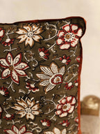 Housse de coussin - Nimbu Kaki - 45x45cm - kirane