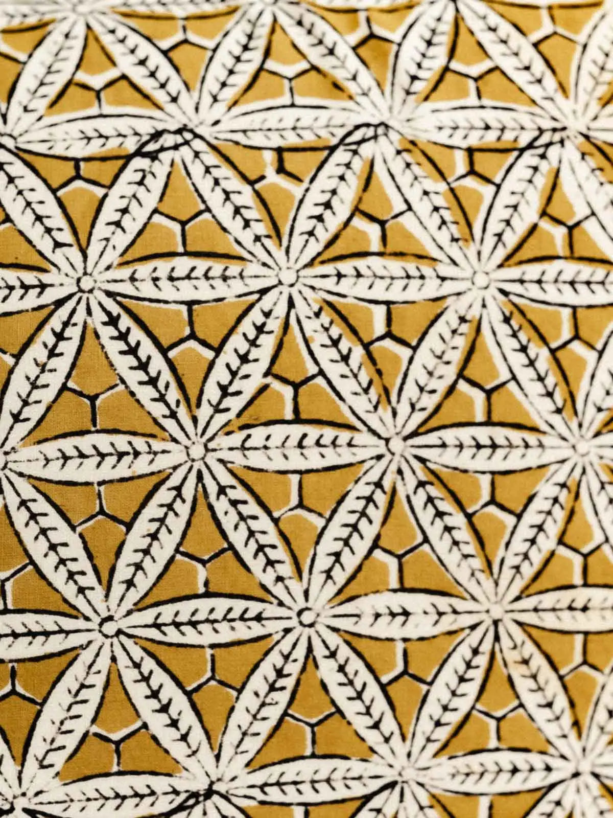 Housse de coussin - Yellow star - 40x60cm - kirane