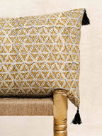 Housse de coussin - Yellow star - 40x60cm - kirane