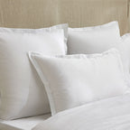 Satin Uni - Housse De Couette - Blanc