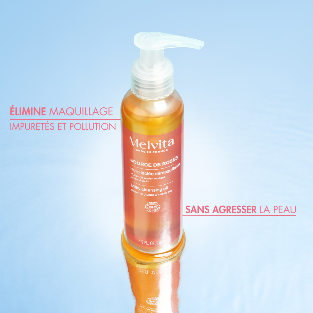 Huile Démaquillante - Source De Roses - 145 Ml