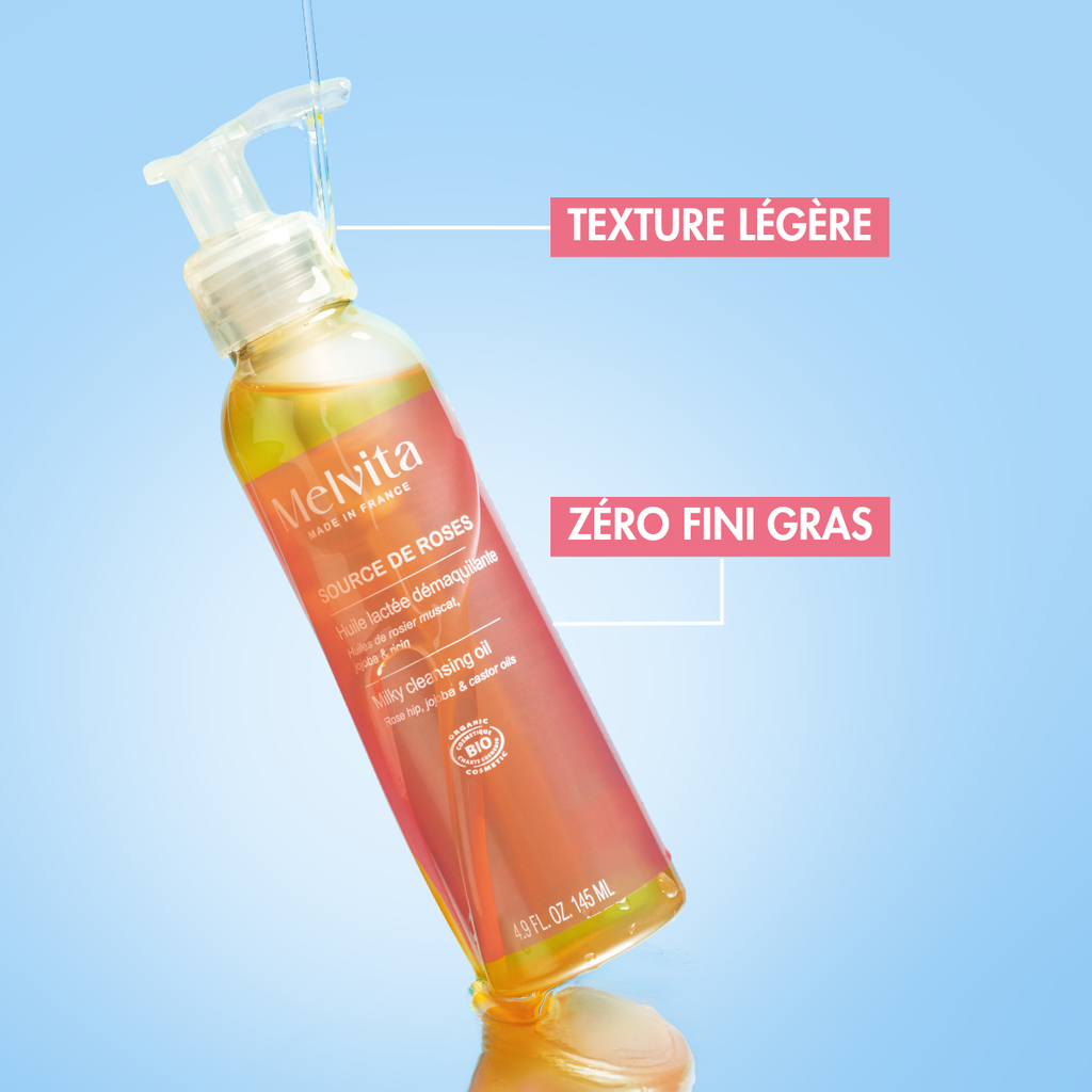 Huile Démaquillante - Source De Roses - 145 Ml
