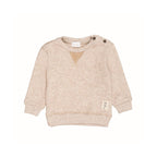 Pull Beige À Écussons