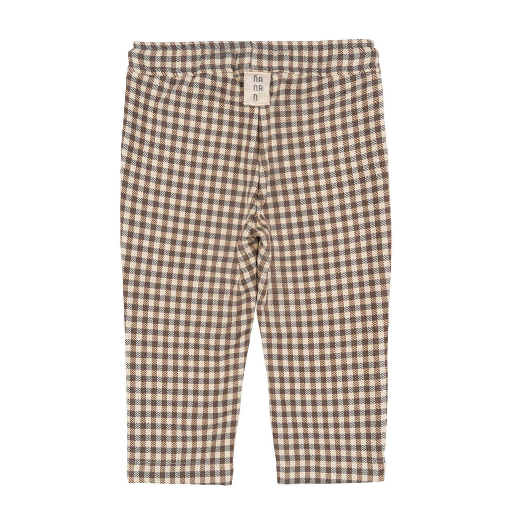 Pantalon Tartan Beige 3 Mois