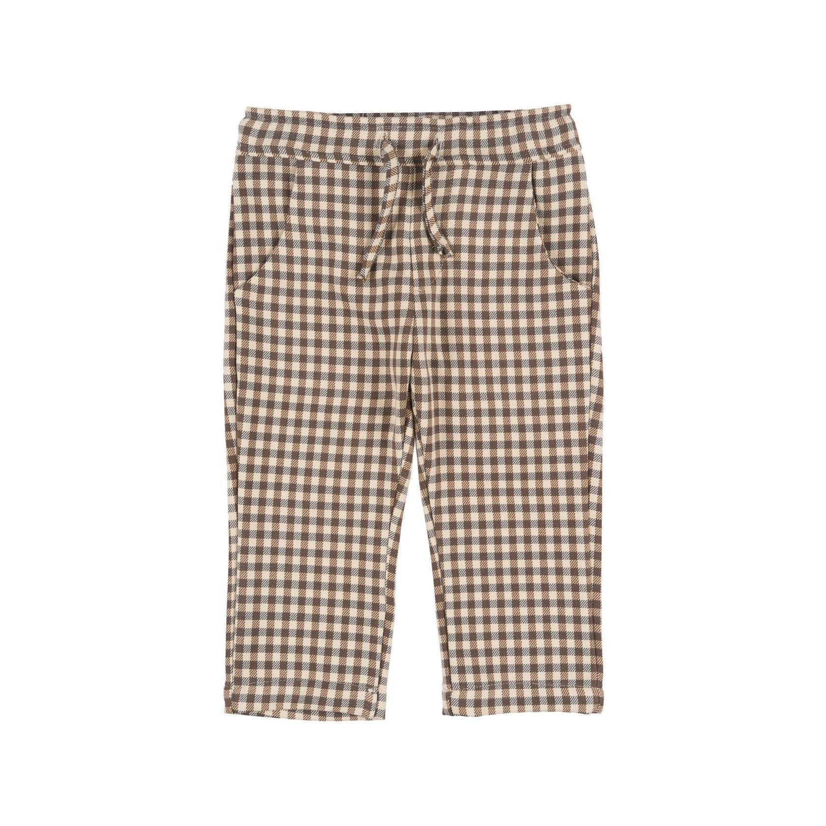 Pantalon Tartan Beige - 12 ans