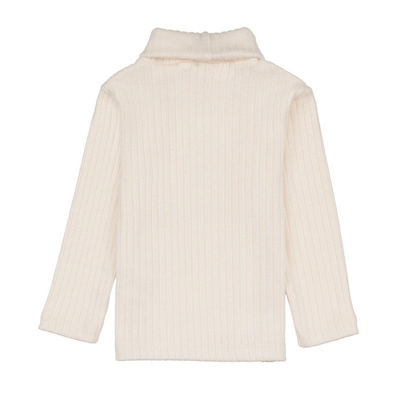 Pull À Col Roulé Crème