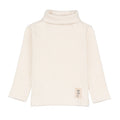 Pull À Col Roulé Crème