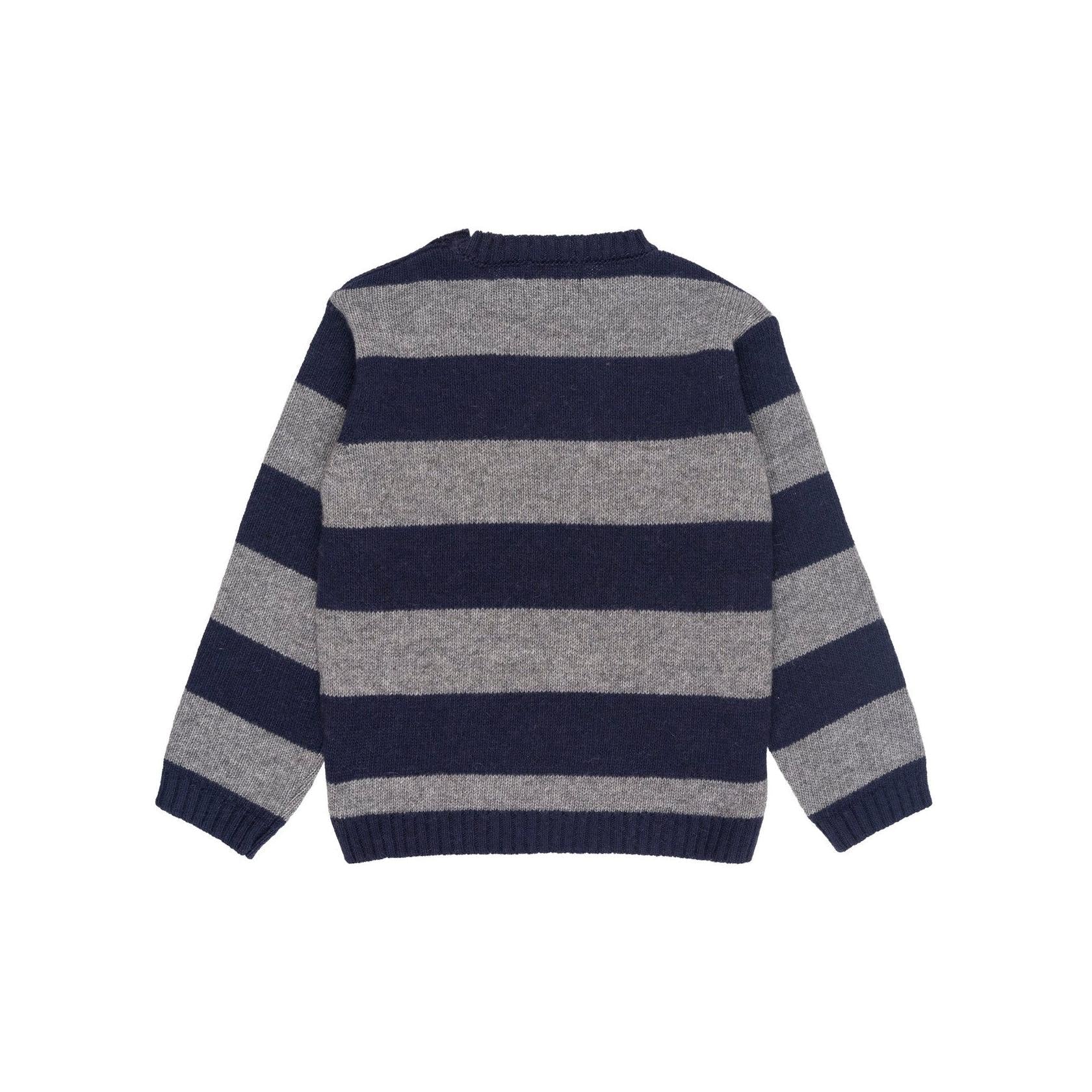 Pull À Rayures Bleues