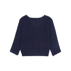 Cardigan Bleu En Maille