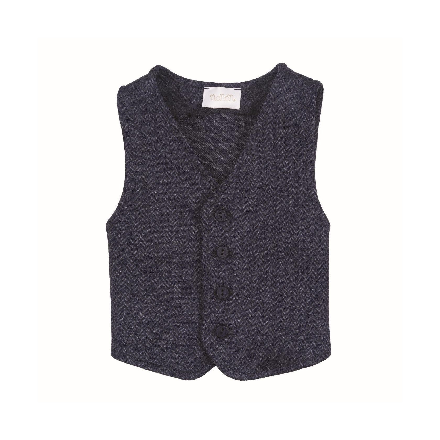 Gilet Chevrons Bleu