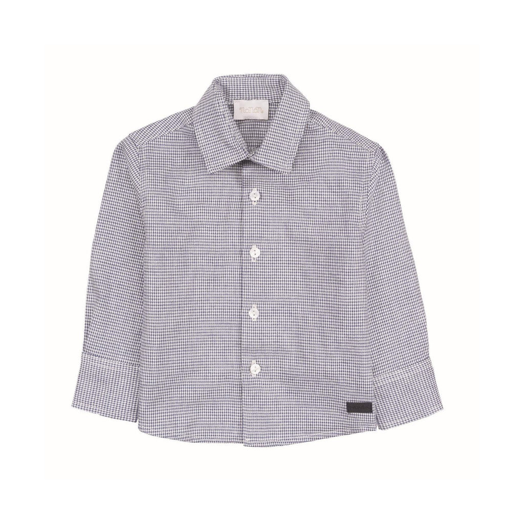 Chemise À Carreaux Bleu Clair