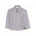 Chemise À Carreaux Bleu Clair